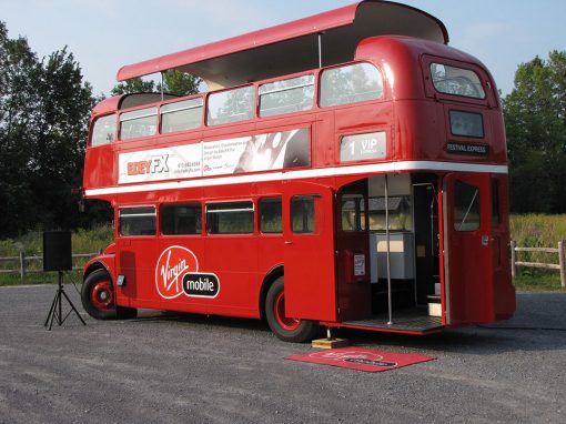 Virgin Mobile Events Bus