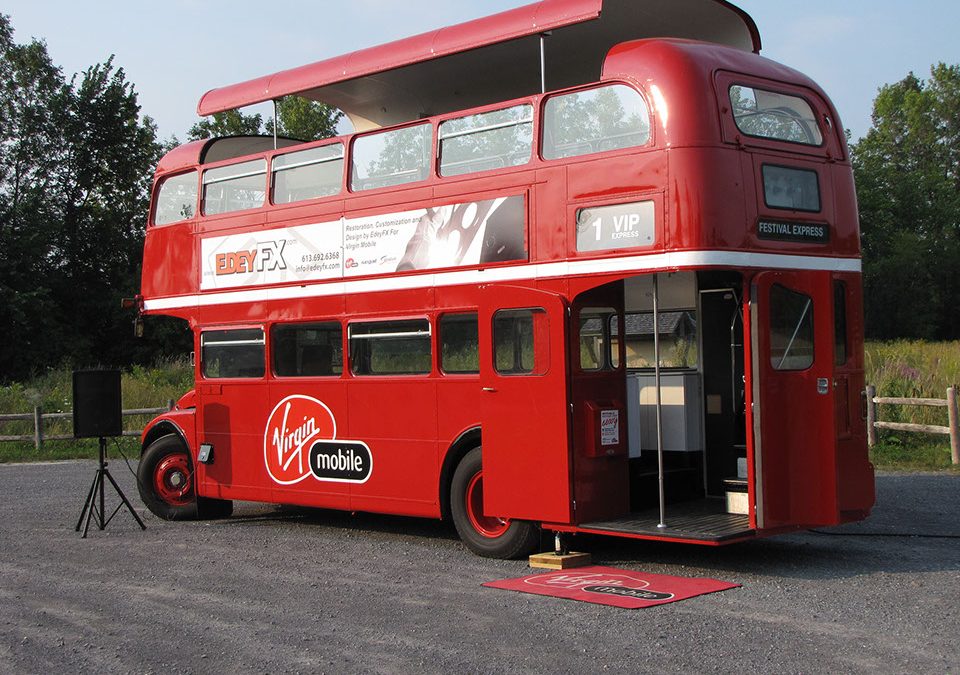 Virgin Mobile Events Bus