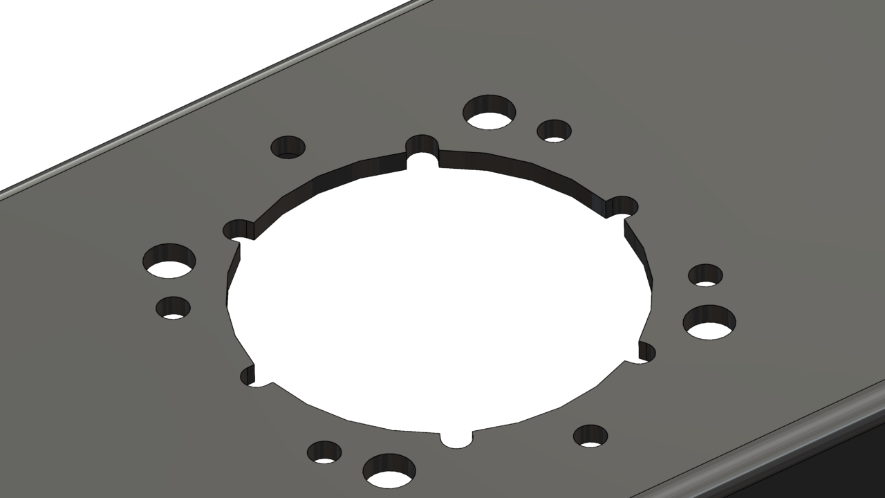 LC200 RBAM Roof Rack Antenna Mount Edey FX